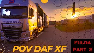 truck driving  DAF XF Part 2 FULDA ??