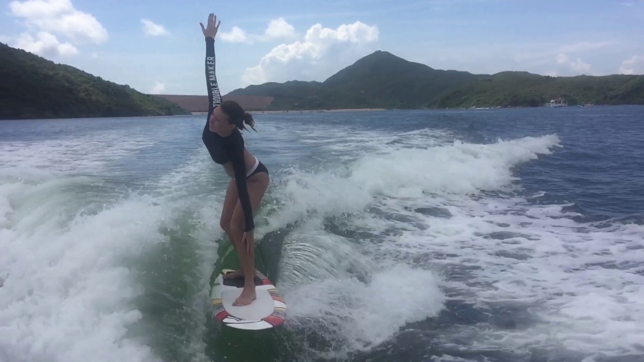 Yoga Wakesurf mermaids style)