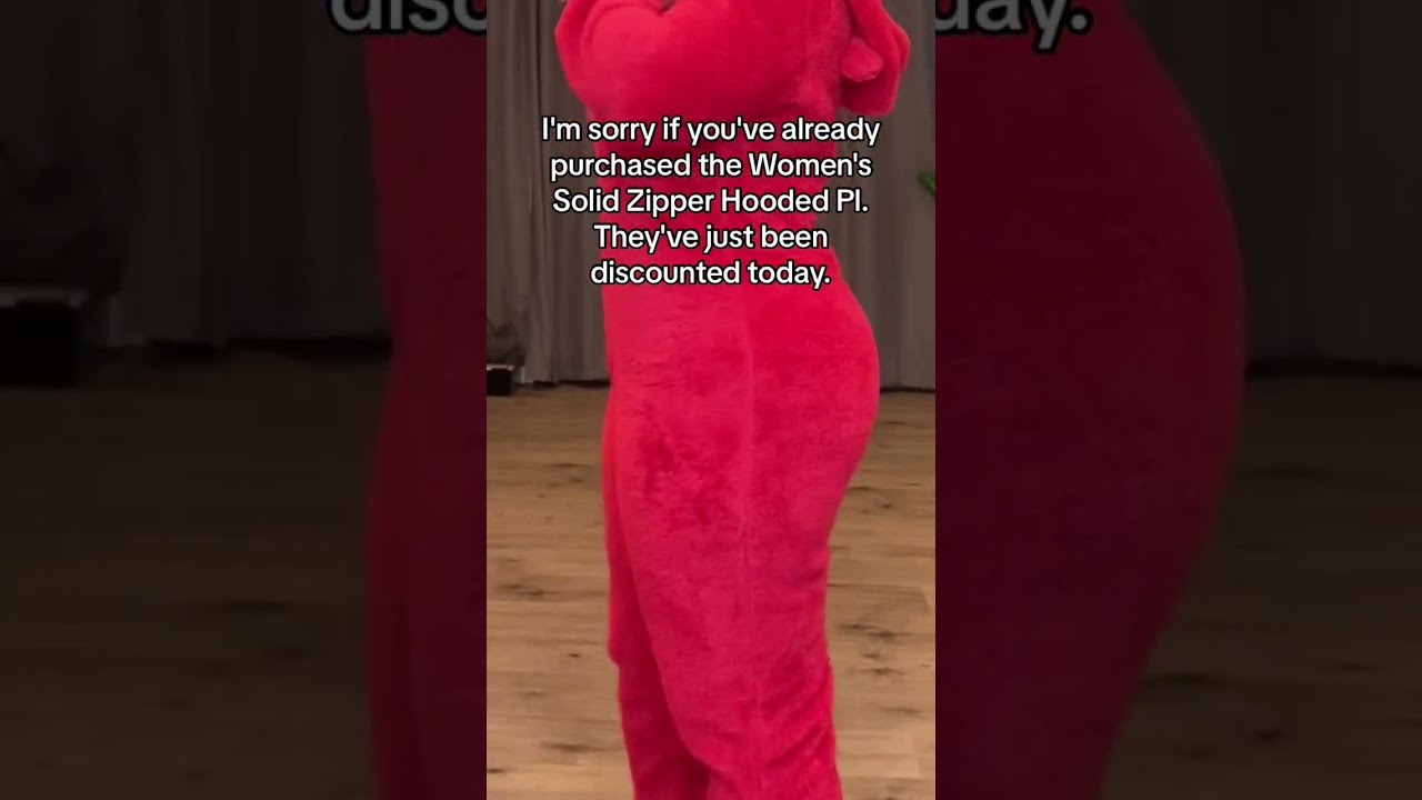 Cozy Plush Pajama Onesie with Hoodie – 6 Colors! 