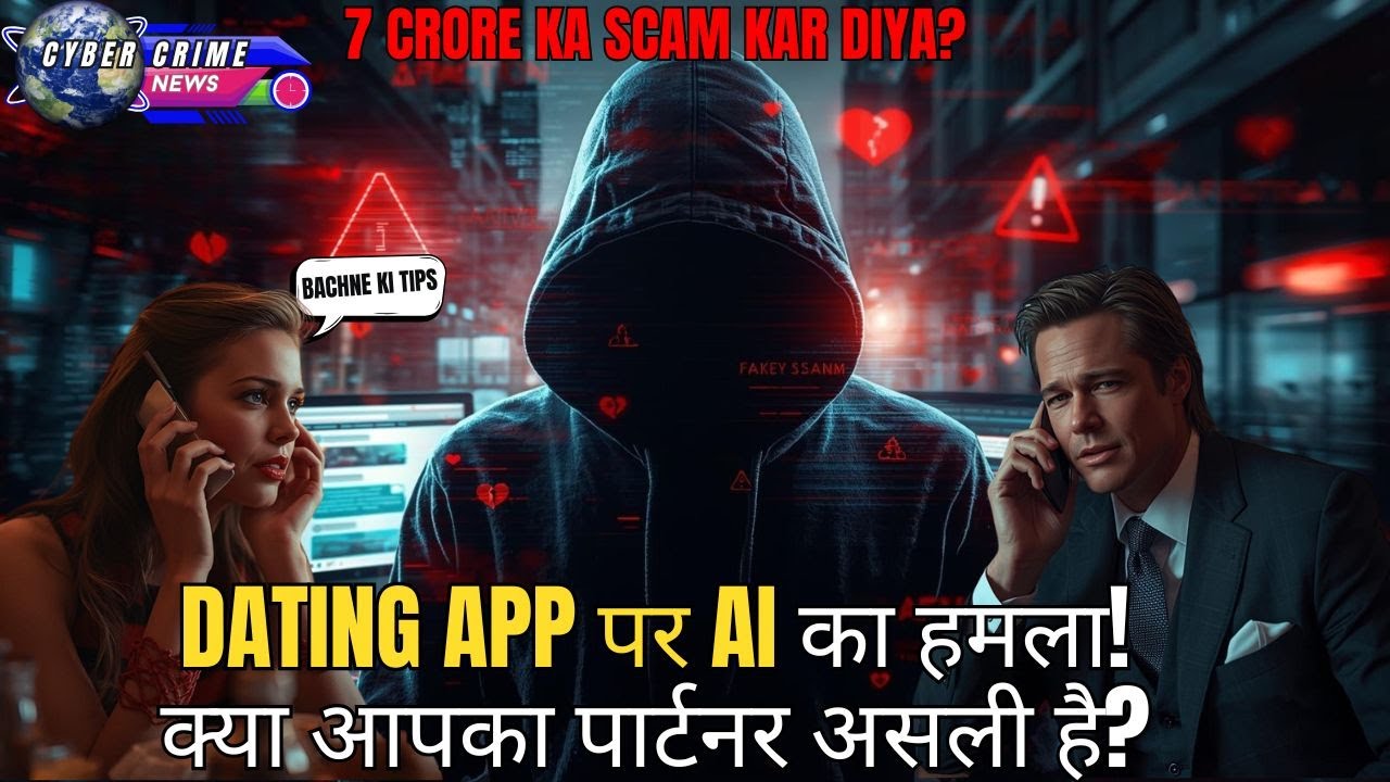 Dating App पर AI का हमला! क्या आपका पार्टनर असली है? | Scam 2025 क्या आप भी हैं निशाने पर? ऐसे बचें!