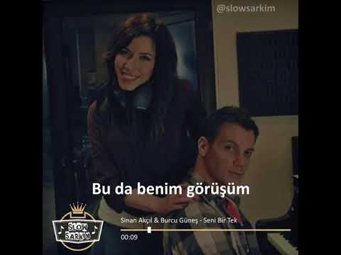 (Senin gibi birisi bidaha çıkmaz) #sinanakcil -slow şarkılar