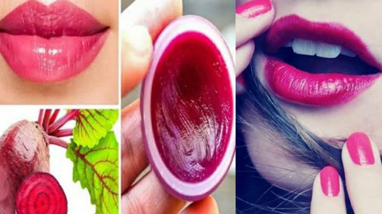 If you want natural pink lips then must try this beetroot lip balm for