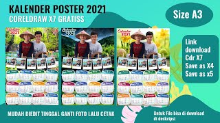 kalender 2021 full dengan peringatan hari besar,hari jawa gratis coreldraw x7 screenshot 2