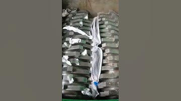 Continued shredding paper and coconut shell