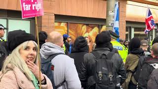 Glasgow Protest Turns Tense: Police Heavily Outnumber Far-Right & Anti-Fascist Groups