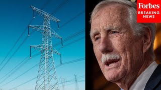 'That's Unacceptable': Angus King Decries Decades-Long Approval Process For Power Line Construction