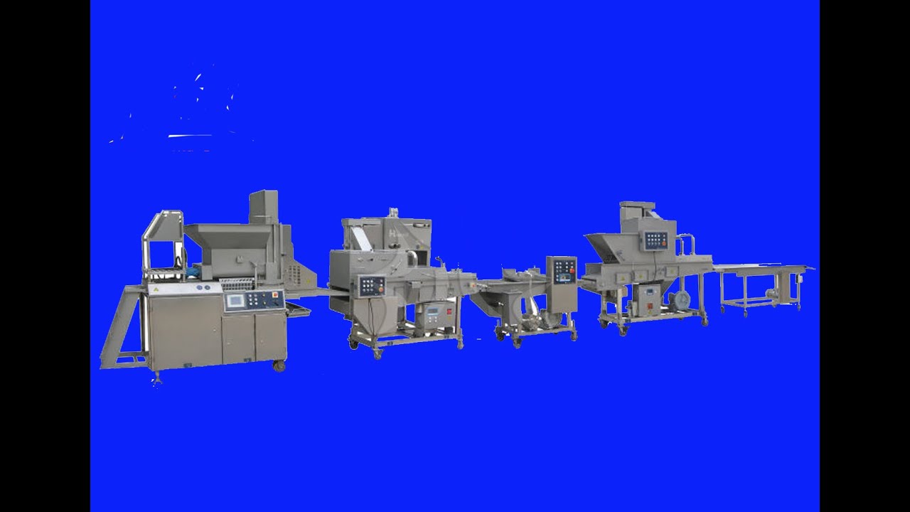 chicken beef nuggets making machine