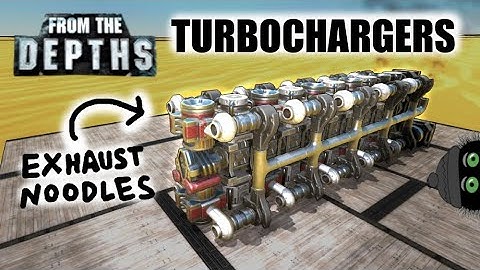 Turbochargers! 🏎️💨 From the Depths, Fuel Engine Tutorial
