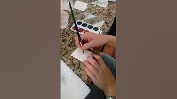 Dry Brush Painting (Charlotte Mason Nature Study) Part 2