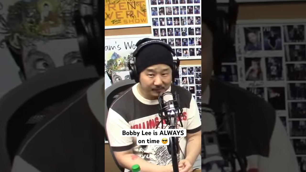 Bobby Lee is ALWAYS on time 💁🏼‍♀️ 