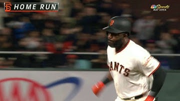 CIN@SF: Span belts a solo homer to right-center field