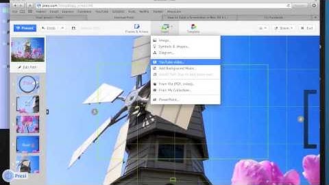how to Prezi Presentation W Audio