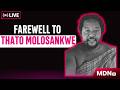 FUNERAL SERVICE UNDERWAY FOR ACTIVIST THATO MOLOSANKWE IN MAHIKENG
