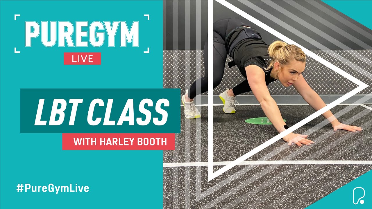 PureGym Live  30 Minute Legs, Bums and Tums Class with Harley