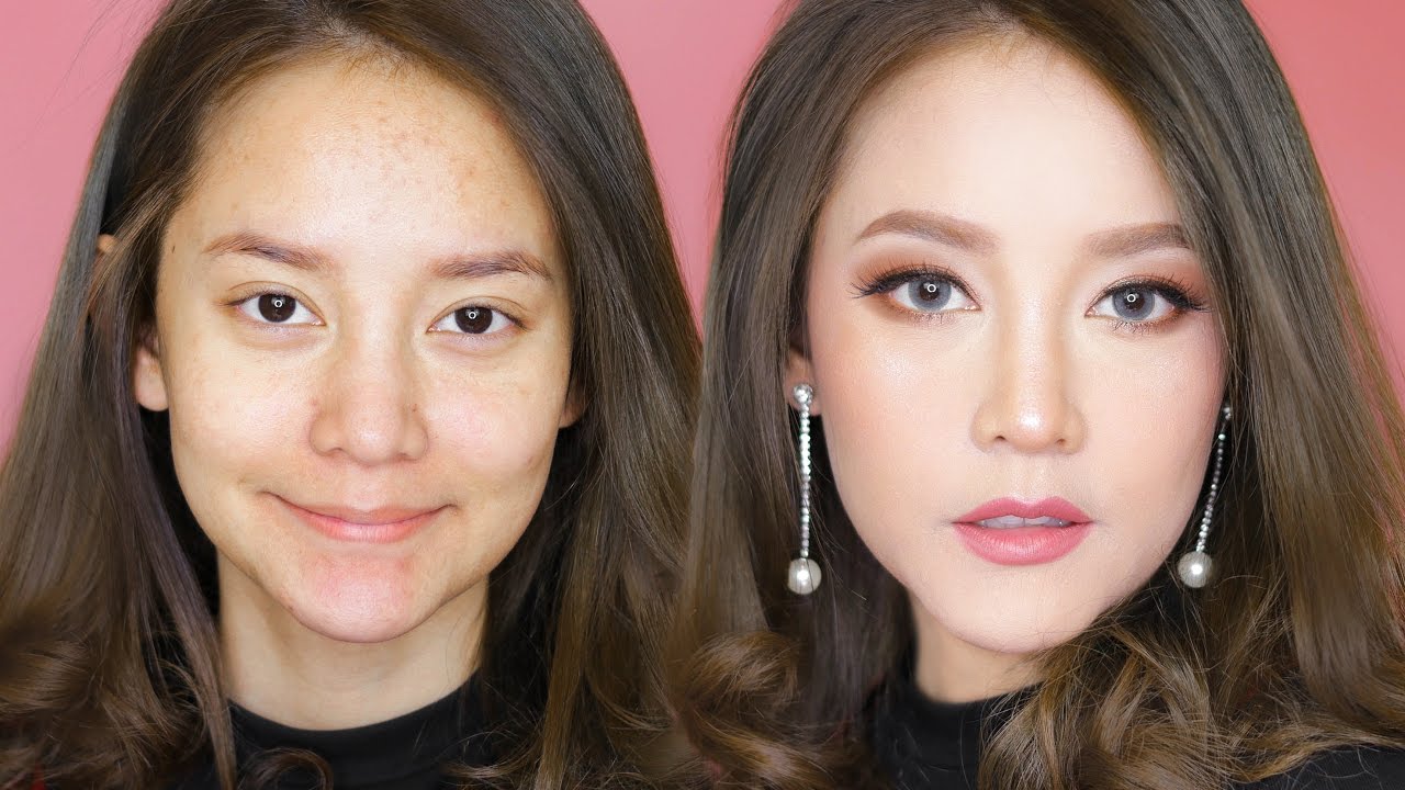 Gamgy : แต่งหน้าโทน Pink Rose Gold ง่ายๆ