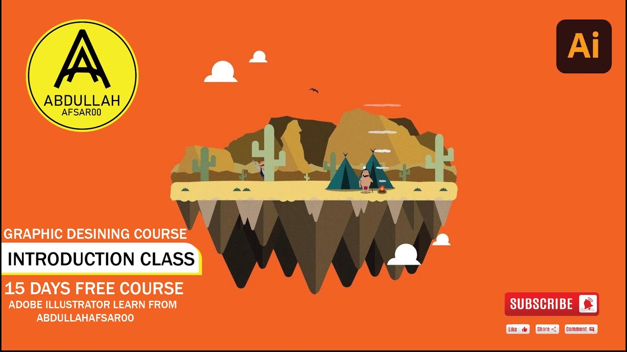 how to learn graphic design Course for free| course for beginner| adobe ...