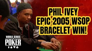 Phil Ivey World Series of Poker Pot Limit Omaha Domination!