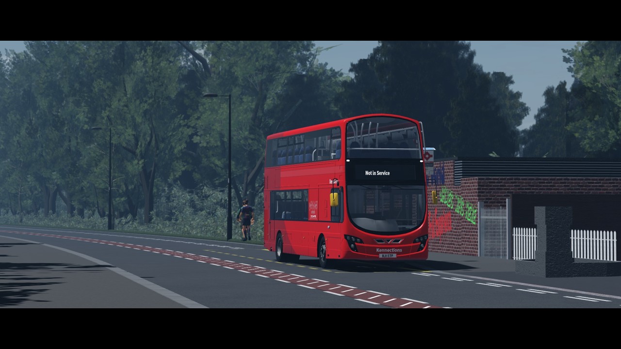 Full Route Roblox Croydon Kennections Wright Gemini 2 on X7 from South Croydon to Mitcham Common