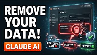 How to Remove Personal Data from Claude AI | Step by Step for Beginners (2026) | Learn AI Tools