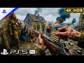 The Most Dangerous  Mission Before D-Day | Realistic Combat (PS5 4k 60 )