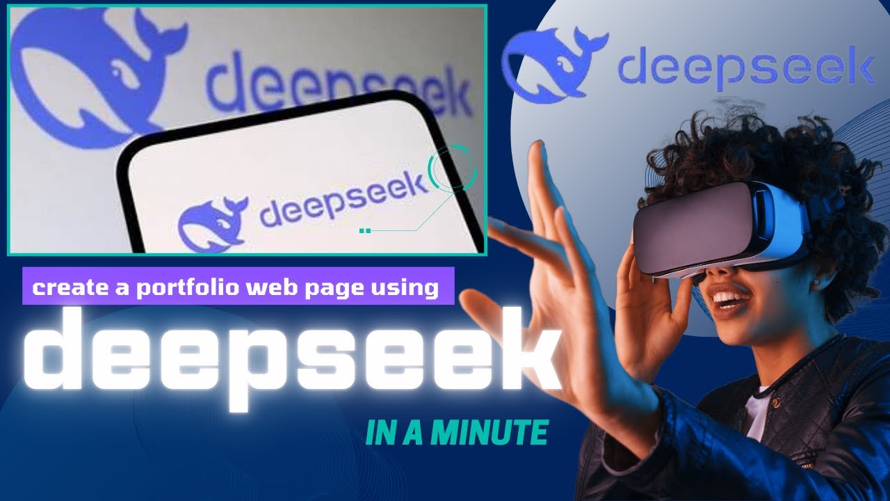 deepseek | create a web page using deepseek in a minute - YouTube