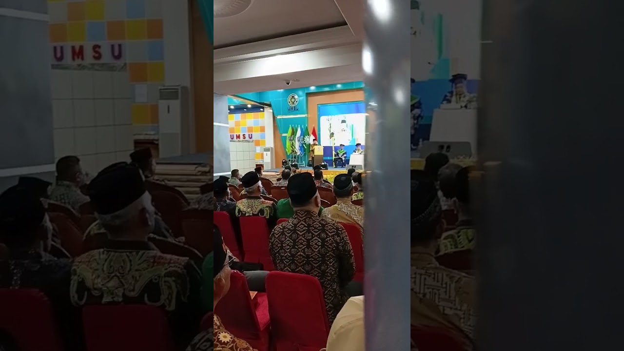 Pembacaan Al-Qur'an ananda Daud Sitorus pada pengukuhan Guru Besar Prof. Dr. M. Qorib, M.A
