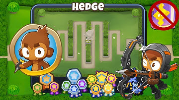 How to Beat Hedge on Primary Monkeys Only! No Monkey Knowledge | BTD 6