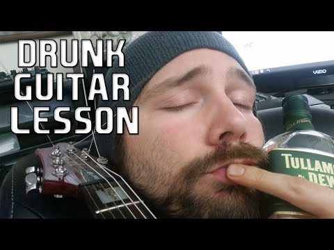 HOW TO STRUM A STRING - Drunk Guitar Lesson | Mike The Music Snob
