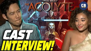 The Acolyte Cast Picks Their Lightsabers! Star Wars: The Acolyte Cast Interview!