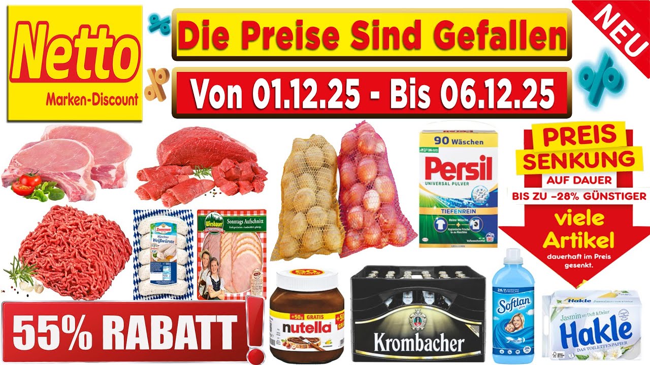 NETTO Prospekt Diese Woche – Gültig von 01.12.2025 -  Angebote werbung