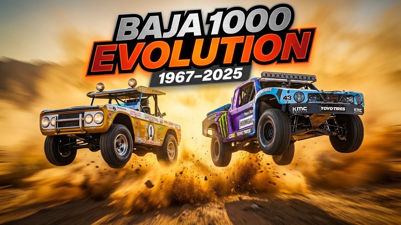 Evolution of the Trophy Truck: From Big Oly to Ken Block (1967-2025)