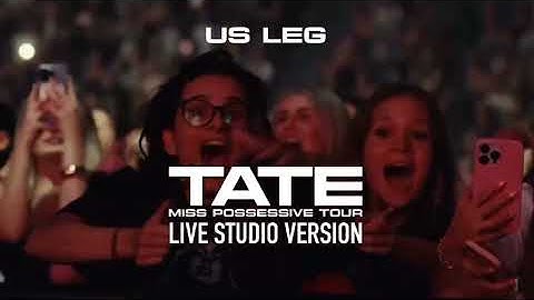 TIT FOR TAT - Tate McRae (Live Studio Version) [Miss Possessive Tour] - US Leg