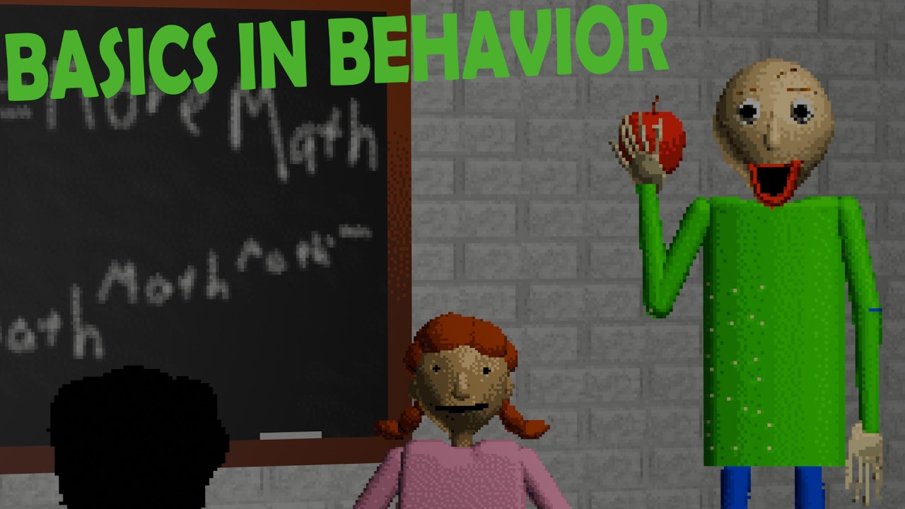 Basics In Behavior | Baldi's Basics Fan Animation - YouTube