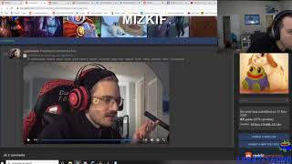 Mizkif reacts to Pewdiepie saying I'm a simp for maya