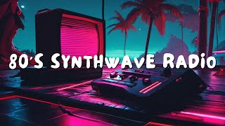 80's Synthwave Radio: Retrowave - Beats to Chill/Game to 🌌️ Gaming Music Mix Enhance