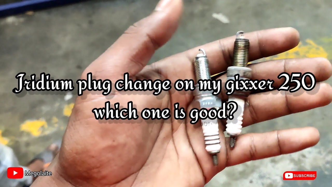 New gixxer 250 sf suzuki spark plug change YouTube