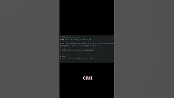 Python Trick: Using List Comprehensions with Conditional Logic