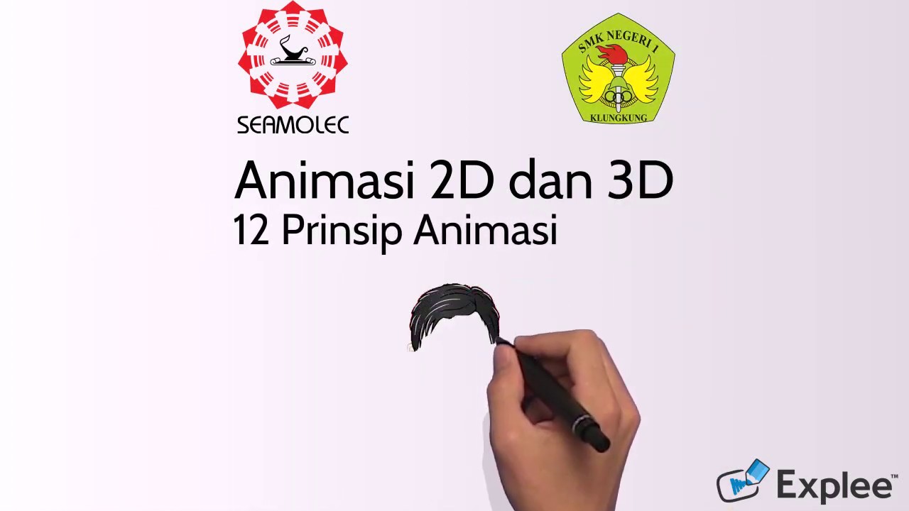 Explee Animasi  2D  dan  3D  YouTube