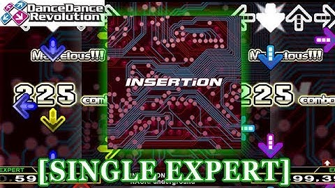 【DDR 5th】 INSERTiON [SINGLE EXPERT] 譜面確認＋クラップ