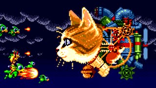 Keio Flying Squadron (Sega CD) All Bosses (No Damage)