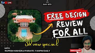 Architecture Plan Review FREE 🔥 | Learn Floor Planning, Elevation Concepts (Live Q&amp;A) | Rupesh range