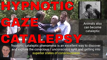 Mesmerism Techniques: INSTANT INDUCTION & Hypnotic gaze for non verbal hypnosis CATALEPSY