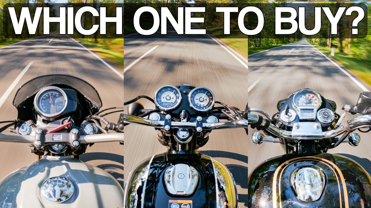 STRAIGHT FACTS! Honda GB350S vs. Kawasaki W230 vs. Royal Enfield Bullet 350 - comparison review