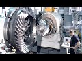 Incredible Huge Dangerous Heavy Lathe Machine In Working Process | High-tech Automatic Industry