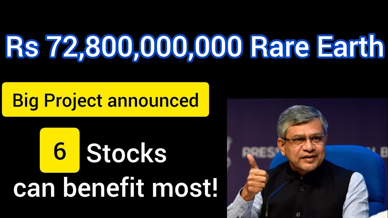Rare Earth Magnet in India 🔥 Top Stocks 7280 Cr Beneficiary | Demand ...