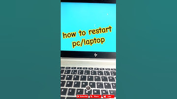 Learn how to restart pc/laptop with keyboard #shorts #youtubeshorts#tricks#computer #tech #trend
