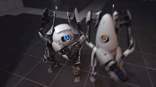 Portal 2: Meet the Bots | Atlas & P-Body  Introduction