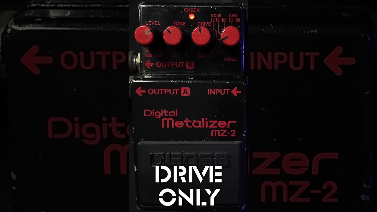 BOSS Digital Metalizer MZ-2Not Very Metal But It Sounds Great