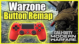 How to REMAP ANY BUTTON in Call of Duty Modern Warfare & Warzone (PS4 & Xbox One Controllers)