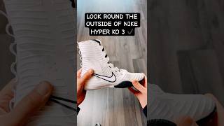 👀 A quick look round the outside of Nike Hyper KO 3 Boxing Boots #secondsout #nikeboxing #hyperko3